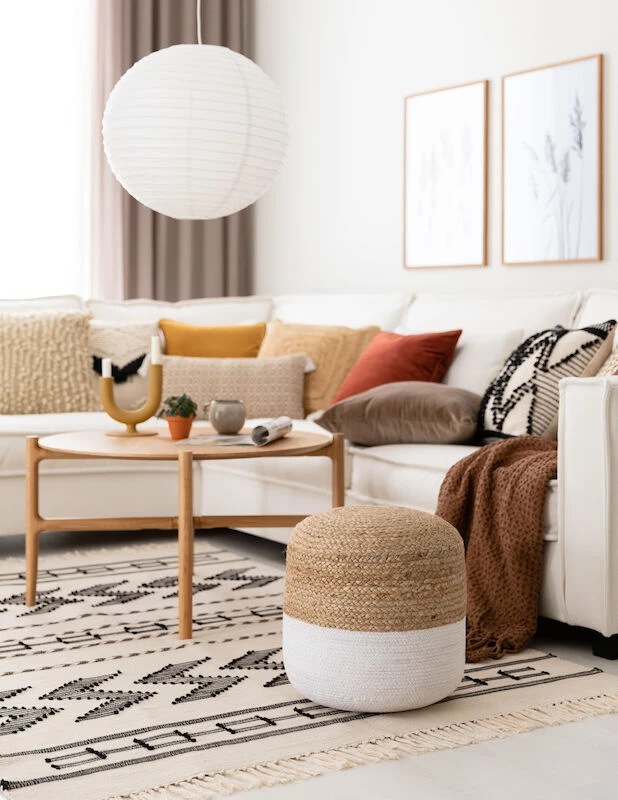 Veke Juuri Koristetyyny 50x50 Cm Luonnonväri - Image 3