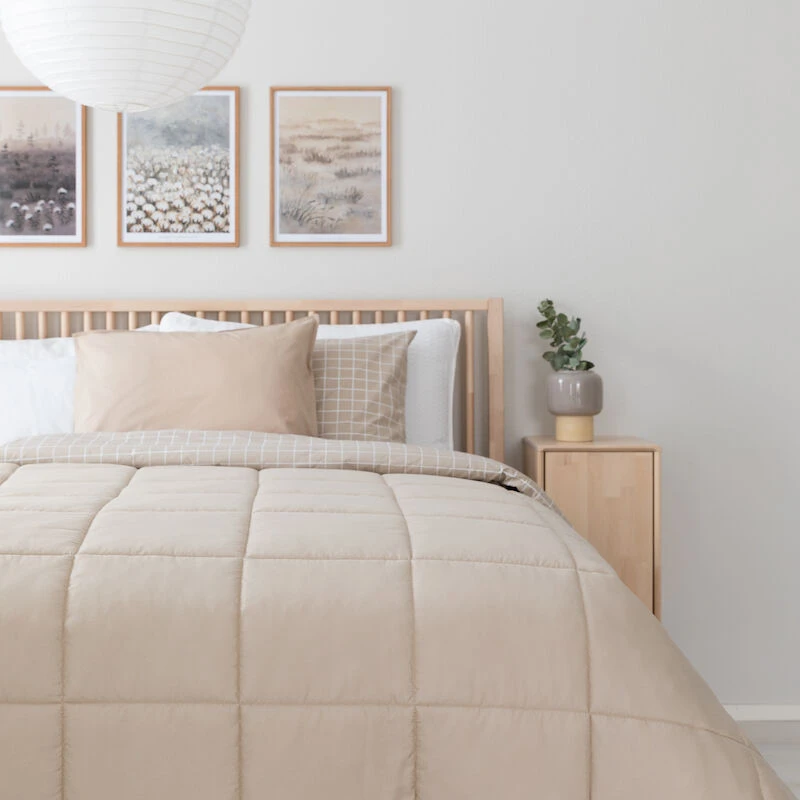 Veke Pouta Päiväpeitto 180x260 Cm Beige - Image 2