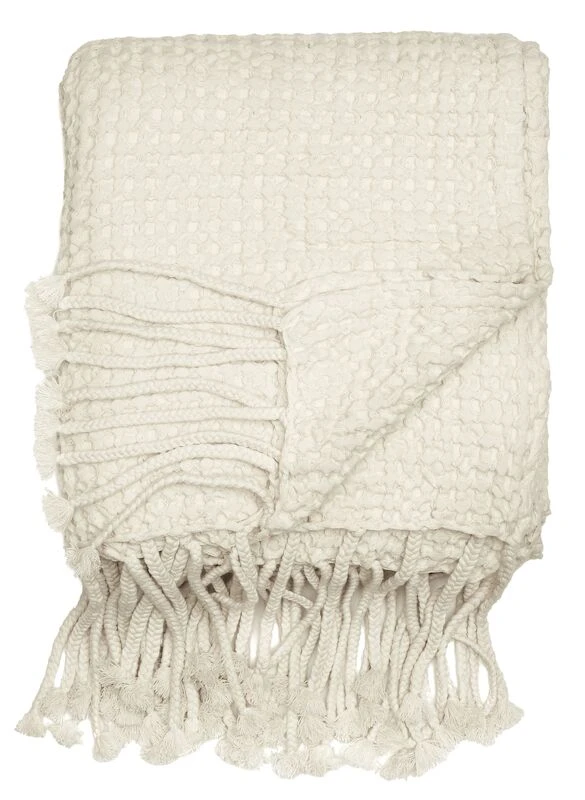 Anno Puro Torkkupeitto 140x190 Cm Luomupuuvillaa Luonnonvalkoinen - Image 2