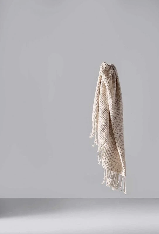 Anno Puro Torkkupeitto 140x190 Cm Luomupuuvillaa Luonnonvalkoinen - Image 6