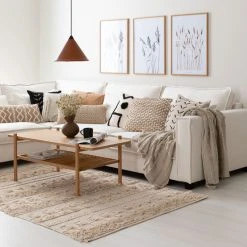 Veke Kuori Koristetyyny 50x50 Cm Luonnonväri/valkoinen