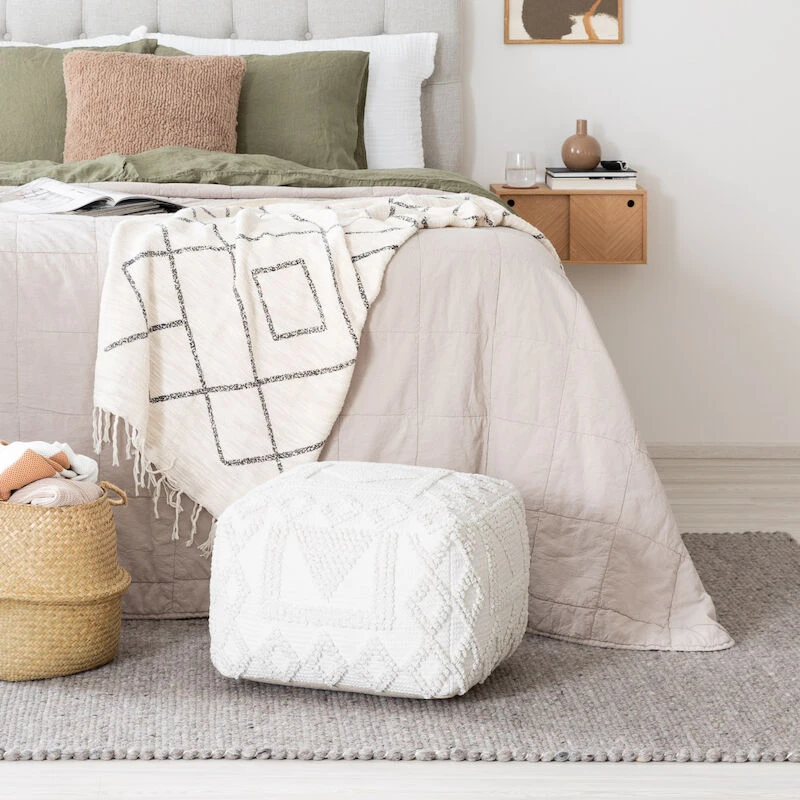 Veke Skandi Rahi 50x50 Cm Valkoinen