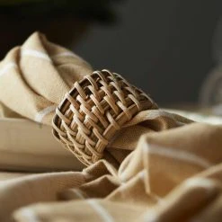 Svanefors Alba Lautasliina 45x45 Cm Okra