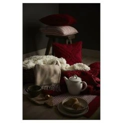 Svanefors Dora Torkkupeitto 120x155 Cm Luonnonvalkoinen