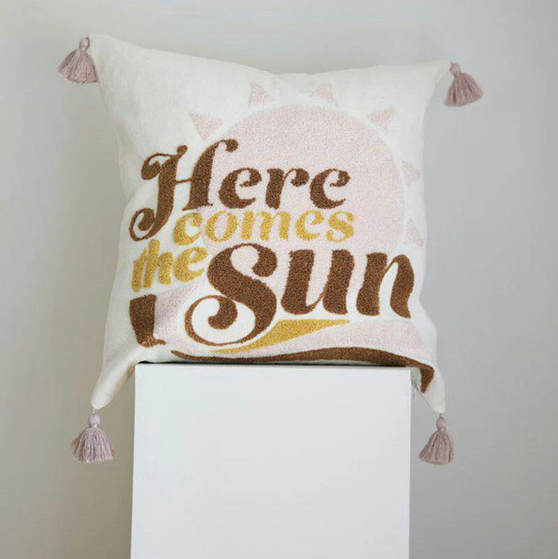 Svanefors Sun Tyynynpäällinen 45x45 Cm Puuteri - Image 2