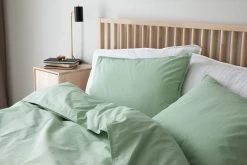 Veke Tuuli Pussilakanasetti 150x210 Cm + 50x60 Cm Vaaleanvihreä