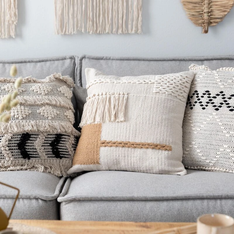 Veke Tyyni Koristetyyny 50x50 Cm Luonnonväri/beige - Image 4