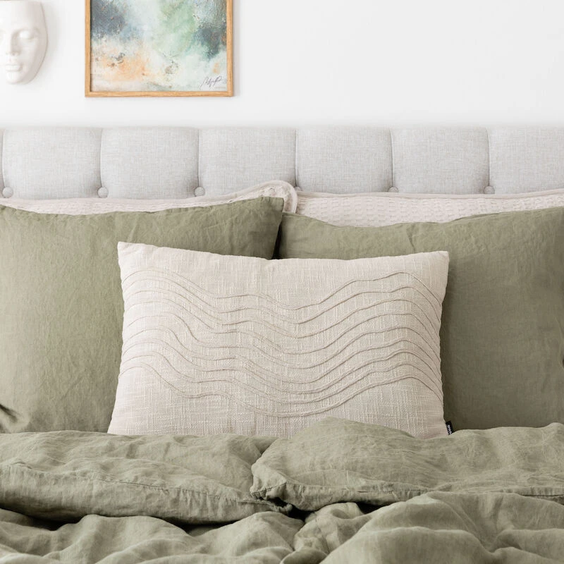 Veke Ulappa Koristetyyny 40x60 Cm Hiekka - Image 5