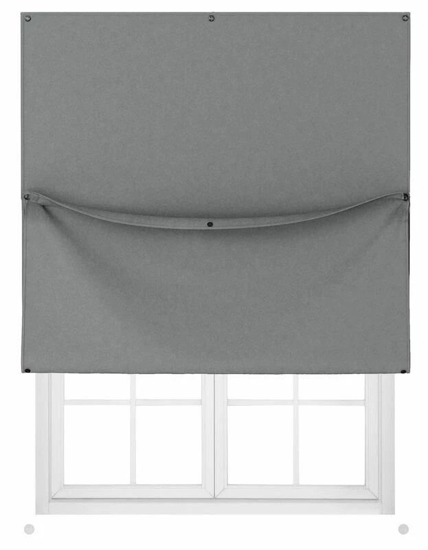 Umbra Nightfall Pimennysverhopaneeli 129,5x183 Cm Hiilenharmaa - Image 5