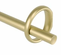 Umbra Ringlet Verhotanko Säädettävä 107-305 Cm Kulta