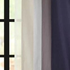 Umbra Sheera Sivuverho 2x132x241 Cm Valkoinen