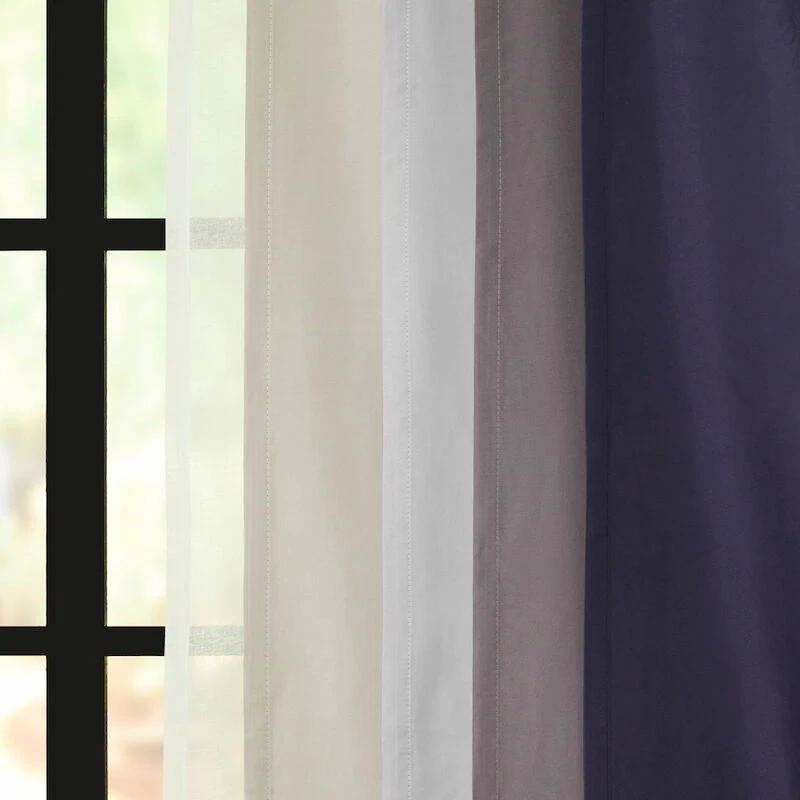 Umbra Sheera Sivuverho 2x132x241 Cm Valkoinen