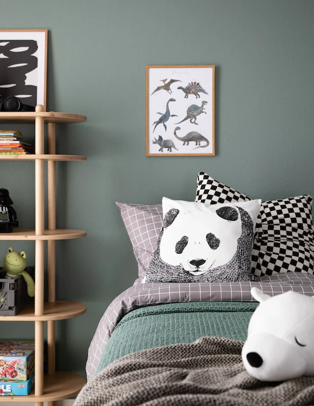 Vallila Amos Tyynynpäällinen 43x43 Cm Musta/valkoinen - Image 3