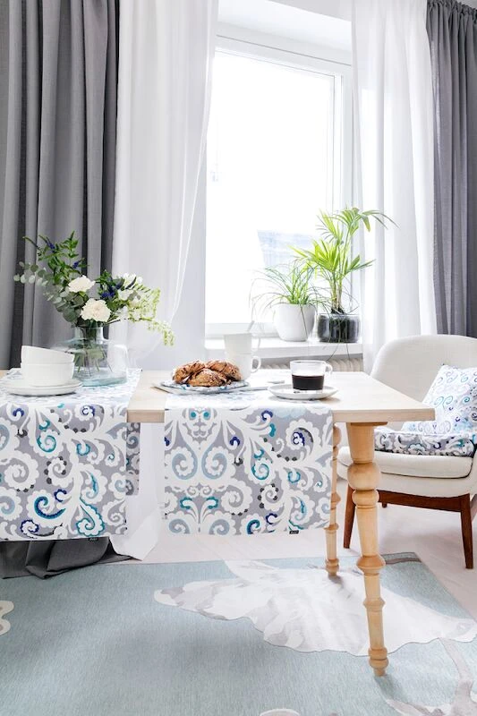 Vallila Danis Verho 140x250 Cm Harmaa - Image 4