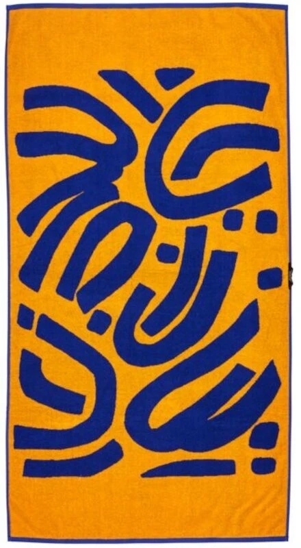 Vallila Dixie Kylpypyyhe 90x170 Cm Sininen/oranssi - Image 4