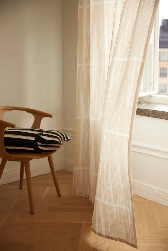 Vallila Heinikko Verho 1x140x250 Cm Beige - Image 2