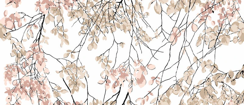 Vallila Lehtisade Verhokappa 60x250 Cm Roosa - Image 2